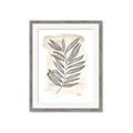 Picture of Antiqued Leaves II _GroupedProduct_Rectangle_Portrait_Framed_Matted_