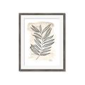Picture of Antiqued Leaves II _GroupedProduct_Rectangle_Portrait_Framed_Matted_