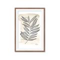 Picture of Antiqued Leaves II _GroupedProduct_Rectangle_Portrait_Framed_Matted_