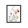 Picture of See Through the Flowers I _GroupedProduct_Rectangle_Portrait_Framed_Matted_