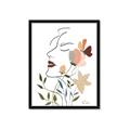 Picture of See Through the Flowers I _GroupedProduct_Rectangle_Portrait_Framed_Matted_