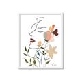 Picture of See Through the Flowers I _GroupedProduct_Rectangle_Portrait_Framed_Matted_