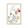 Picture of See Through the Flowers I _GroupedProduct_Rectangle_Portrait_Framed_Matted_