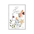 Picture of See Through the Flowers I _GroupedProduct_Rectangle_Portrait_Framed_Matted_