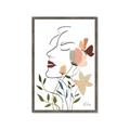 Picture of See Through the Flowers I _GroupedProduct_Rectangle_Portrait_Framed_Matted_