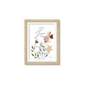 Picture of See Through the Flowers I _GroupedProduct_Rectangle_Portrait_Framed_Matted_