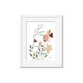 Picture of See Through the Flowers I _GroupedProduct_Rectangle_Portrait_Framed_Matted_