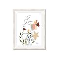 Picture of See Through the Flowers I _GroupedProduct_Rectangle_Portrait_Framed_Matted_
