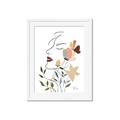 Picture of See Through the Flowers I _GroupedProduct_Rectangle_Portrait_Framed_Matted_