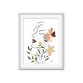 Picture of See Through the Flowers I _GroupedProduct_Rectangle_Portrait_Framed_Matted_