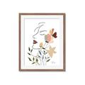 Picture of See Through the Flowers I _GroupedProduct_Rectangle_Portrait_Framed_Matted_