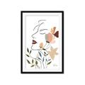 Picture of See Through the Flowers I _GroupedProduct_Rectangle_Portrait_Framed_Matted_
