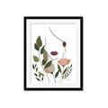Picture of See Through the Flowers II _GroupedProduct_Rectangle_Portrait_Framed_Matted_