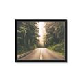 Picture of Foggy Straight Redwood Highway _GroupedProduct_Rectangle_Landscape_Photography _GroupedProduct_Rectangle_Landscape_Framed_Matted_