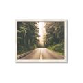 Picture of Foggy Straight Redwood Highway _GroupedProduct_Rectangle_Landscape_Photography _GroupedProduct_Rectangle_Landscape_Framed_Matted_