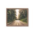 Picture of Foggy Straight Redwood Highway _GroupedProduct_Rectangle_Landscape_Photography _GroupedProduct_Rectangle_Landscape_Framed_Matted_