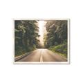 Picture of Foggy Straight Redwood Highway _GroupedProduct_Rectangle_Landscape_Photography _GroupedProduct_Rectangle_Landscape_Framed_Matted_