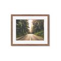 Picture of Foggy Straight Redwood Highway _GroupedProduct_Rectangle_Landscape_Photography _GroupedProduct_Rectangle_Landscape_Framed_Matted_