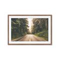 Picture of Foggy Straight Redwood Highway _GroupedProduct_Rectangle_Landscape_Photography _GroupedProduct_Rectangle_Landscape_Framed_Matted_