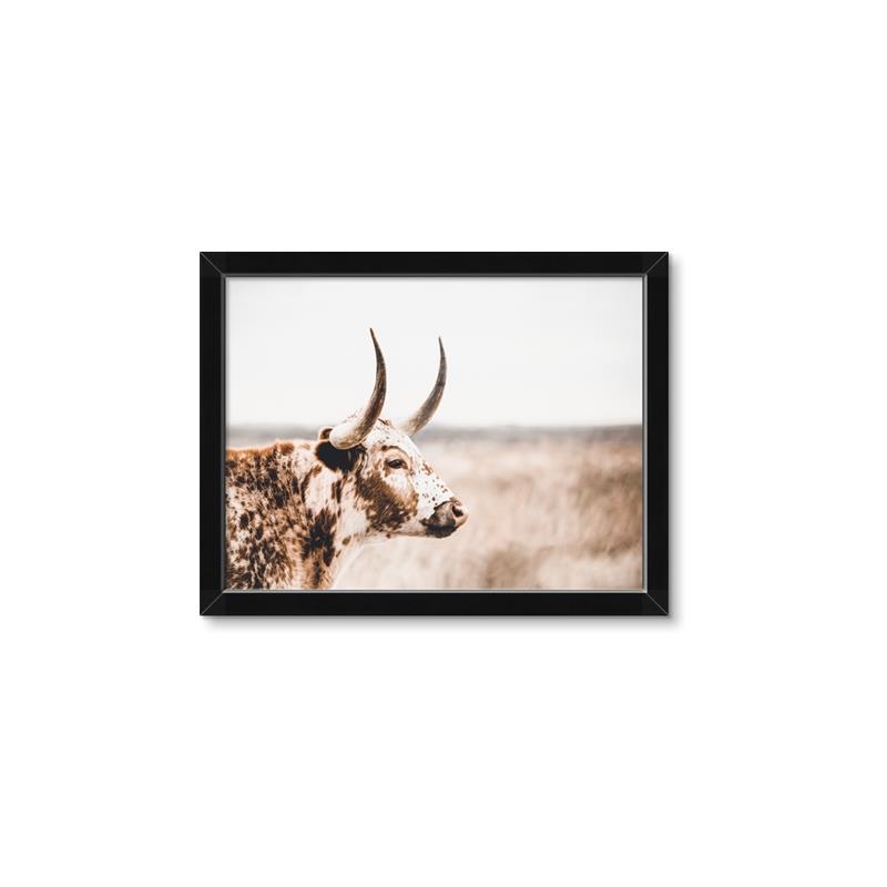 Picture of Annie, the Spotted Cow III _GroupedProduct_Rectangle_Landscape_Photography _GroupedProduct_Rectangle_Landscape_Framed_Matted_