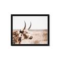 Picture of Annie, the Spotted Cow III _GroupedProduct_Rectangle_Landscape_Photography _GroupedProduct_Rectangle_Landscape_Framed_Matted_