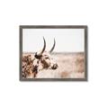 Picture of Annie, the Spotted Cow III _GroupedProduct_Rectangle_Landscape_Photography _GroupedProduct_Rectangle_Landscape_Framed_Matted_