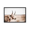 Picture of Annie, the Spotted Cow III _GroupedProduct_Rectangle_Landscape_Photography _GroupedProduct_Rectangle_Landscape_Framed_Matted_