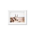 Picture of Annie, the Spotted Cow III _GroupedProduct_Rectangle_Landscape_Photography _GroupedProduct_Rectangle_Landscape_Framed_Matted_