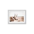 Picture of Annie, the Spotted Cow III _GroupedProduct_Rectangle_Landscape_Photography _GroupedProduct_Rectangle_Landscape_Framed_Matted_
