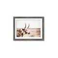 Picture of Annie, the Spotted Cow III _GroupedProduct_Rectangle_Landscape_Photography _GroupedProduct_Rectangle_Landscape_Framed_Matted_