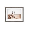 Picture of Annie, the Spotted Cow III _GroupedProduct_Rectangle_Landscape_Photography _GroupedProduct_Rectangle_Landscape_Framed_Matted_