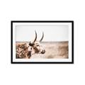 Picture of Annie, the Spotted Cow III _GroupedProduct_Rectangle_Landscape_Photography _GroupedProduct_Rectangle_Landscape_Framed_Matted_