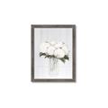 Picture of White Hydrangea I _GroupedProduct_Rectangle_Portrait_Framed_Matted_