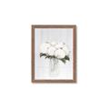 Picture of White Hydrangea I _GroupedProduct_Rectangle_Portrait_Framed_Matted_