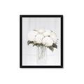 Picture of White Hydrangea I _GroupedProduct_Rectangle_Portrait_Framed_Matted_