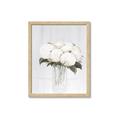 Picture of White Hydrangea I _GroupedProduct_Rectangle_Portrait_Framed_Matted_