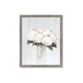 Picture of White Hydrangea I _GroupedProduct_Rectangle_Portrait_Framed_Matted_