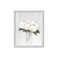 Picture of White Hydrangea I _GroupedProduct_Rectangle_Portrait_Framed_Matted_