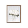 Picture of White Hydrangea I _GroupedProduct_Rectangle_Portrait_Framed_Matted_