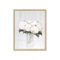Picture of White Hydrangea I _GroupedProduct_Rectangle_Portrait_Framed_Matted_