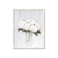 Picture of White Hydrangea I _GroupedProduct_Rectangle_Portrait_Framed_Matted_