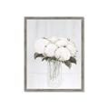 Picture of White Hydrangea I _GroupedProduct_Rectangle_Portrait_Framed_Matted_