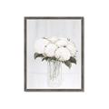 Picture of White Hydrangea I _GroupedProduct_Rectangle_Portrait_Framed_Matted_