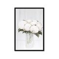 Picture of White Hydrangea I _GroupedProduct_Rectangle_Portrait_Framed_Matted_