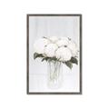 Picture of White Hydrangea I _GroupedProduct_Rectangle_Portrait_Framed_Matted_