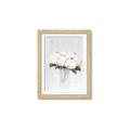 Picture of White Hydrangea I _GroupedProduct_Rectangle_Portrait_Framed_Matted_