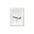 Picture of White Hydrangea I _GroupedProduct_Rectangle_Portrait_Framed_Matted_