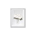 Picture of White Hydrangea I _GroupedProduct_Rectangle_Portrait_Framed_Matted_