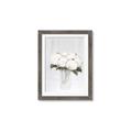 Picture of White Hydrangea I _GroupedProduct_Rectangle_Portrait_Framed_Matted_