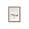 Picture of White Hydrangea I _GroupedProduct_Rectangle_Portrait_Framed_Matted_